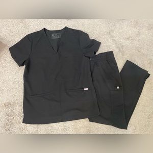 Figs set, size M, high waisted yoga bottoms